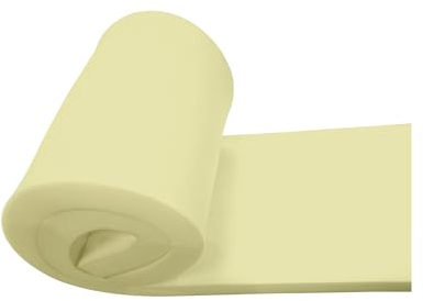 Luxe & Komfort | ViscoElastic Memory Foam Mattress Topper | Pressure Relief & Support for Back, Neck & Hip Pain | Fits Small Bunk Beds 190 x 76 cm (1 Inch Thickness)