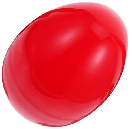 Toyvian Ostern Dekorative Eier Jumbo-Ostereibehälter Aus Kunststoff 305 X 216 cm Rot Stofftierkorb Ostereier Pastellfarben Halloween-Ostereier Geschenkkorb Studentenheu Groß