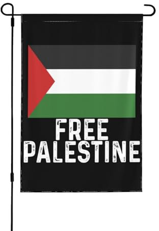 Drapeau de Palestine Drapeau de Palestine gratuit gratuit Drapeaux de jardin drôles 12x18
