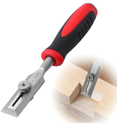 Lot de ciseaux à bois réglables et portatifs à angle droit pour couper des mortaises carrées, à rainurer (burin à limitre)