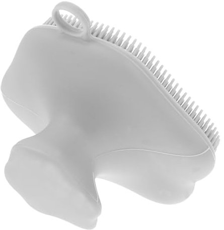 FRCOLOR Silikon GesichtsreinigungsbüRste Weiche Massage-Cleansing BüRste FüR Tiefenreinigung Gesichtspflege Und Peeling Ideal FüR Herren Und Damen Grau