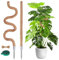 Pflanzstab Monstera Rankhilfe Moosstab - 2pcs 62cm&120cm Biegbar Plant Support Rankhilfe Zimmerpflanzen Moss Pole Kokosstab Monstera Stab Pflanzenstab Für Pflanzen Efeutute Pflanze Plant Flower Stick