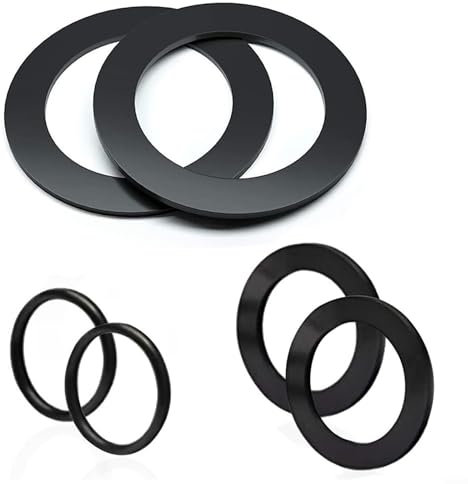 Kit de reparación de colador de piscina grande Intex, 6 piezas, incluyendo juntas tóricas, arandelas escalonadas y juntas planas