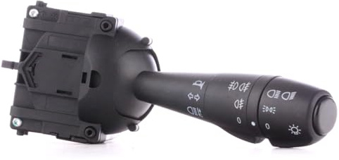 Commodo Beleuchtung mit Nebelscheinwerfer hinten, Lenksäulenschalter, kompatibel mit Dacia Duster Dokker Lodgy Logan II und Sandero OEM 8201167988-255400337R