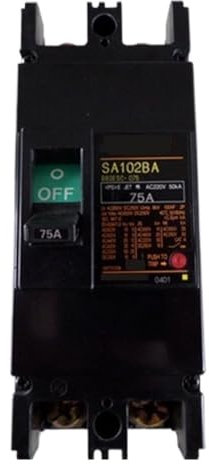 CZRTR Disjoncteur de Fuite SA102B 2P 60A