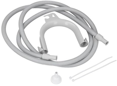 LUTH Premium Profi Parts Set di tubi di scarico della condensa, compatibili con Siemens Wtz1110 12013784, 2 m, per asciugatrice