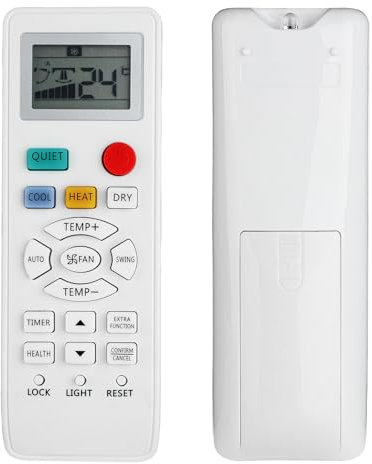Nuevo Mando a Distancia Compatible con Haier Aire Acondicionado Controlador 0010401715B YR-HD01 YL-HD04 YR-HD06 YL-HD02 HA-0361 Sustitución