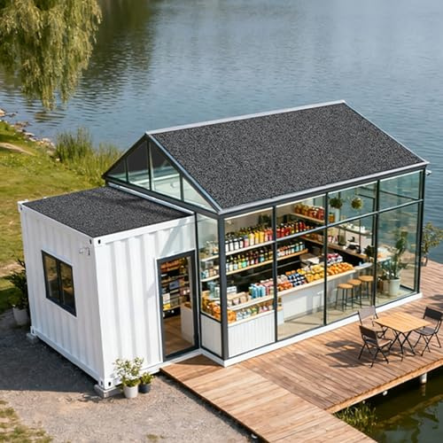 Schallschutzmatte Vordach Selbstklebend Schalldämmung Schallschutz Matte Akustikmatte aus PVC für Markise Dächer Klimaanlage Dämmmatte Tropfkissen Stoppt Tropfgeräusche(Grau,0.9x9 m/2.95x29.5 ft)