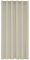Deconovo Rideaux Occultants Isolant Thermique Anti Froid, 200x290 CM (Largeur x Hauteur), Rideaux pour Salon et Chambre, Design Moderne à Oeillets, Beige, 1Pièces
