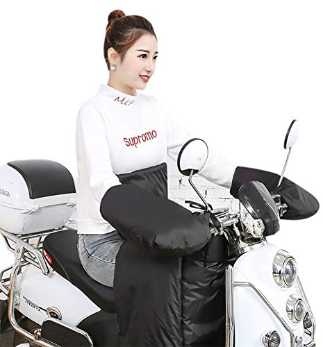 Motorrad Lenker Handschuhe Winter Wasserdicht Schutz Lenker Thermo Handschuhe Fäustlinge Motorrad Lenker Muffs Hand Covers Lenkerstulpen Lenkerhandschuhe Warme Muffs Handschuh für