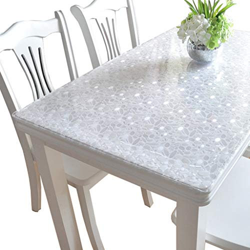 CIEEIN CIEHT Haushalt Küche PVC Tischdecke Tischmatte Schreibtisch Tischfolie Tischschutz Matte Wasserdicht Dicke 1mm Gänsefelsen 90 * 160CM