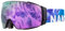 NAKED Optics Skibrille Männer, Ski Brille Frauen, Snowboardbrille (STORM Art, ohne Schlechtwetterglas)