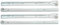 Undermount Drawer Runner Sets for Drawers 250mm-500mm Deep White Metal (400mm)