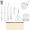 Outils de Désherbage en Vinyle, 6Pcs Cricut Maker Accessoires, Kit d'Outils de Base pour Désherbage, Accessoires de Traceur avec 1 Sac de Rangement, Outils de Base Cricut pour Camées et Lettrage