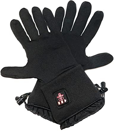 Thermrup Beheizbare Unterziehhandschuhe 4 Heizstufen mit Touchscreen (M)
