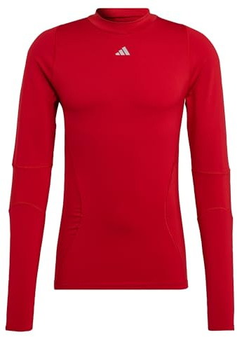 adidas Men's T-Shirt (Long Sleeve) TF CR Ls Tee M, Tepore, HP0572, Size M