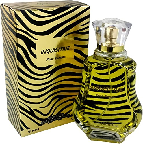 Modaleo Genuine Fragrance Range for Men's Women's Unisex Eau De Toilette, Perfume fresh (Inquisitive-pour femme Women's Eau de Parfum Spray 100ml)