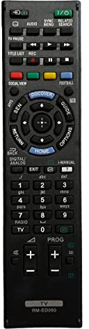 Aurabeam Telecomando Sostitutivo TV per Sony KDL-55W805B televisione