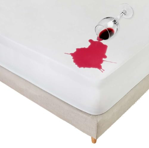 Cecotec Matratzenschoner Flow ProtectMattress 1000 CloudSense. Matratzenschoner 150, Temperaturregulierend, Atmungsaktiv, Hypoallergen, Matratzen bis zu 26 cm, Oeko-Tex