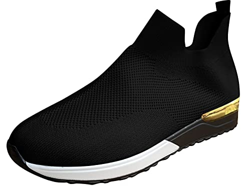 Meggsnle Gym Fitness Sneaker für Damen Traillaufschuhe Atmungsaktiv Sportschuhe Sneaker Schlupfschuhe rutschfeste Bereit für Outdoor-Abenteuer Sneaker Mädchen