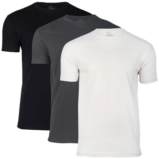 True Classic Mens T-Shirts - Short Sleeve Crew Neck Plain Novelty T Shirt for Men, Pack of 3, Variety, XXL
