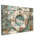 MuchoWow© Leinwand 90x60 cm Deko Schlafzimmer Aesthetic Leinwandbilder Wohnzimmer Gemälde Foto Geschenk Living Room Decoration Maritime - Boje - Rettungsring - Holz - Maritim