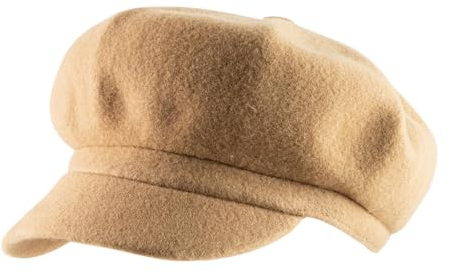 Kangol Unisex Wool Spitfire Baskenmütze, Camel, 54