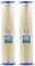 Filtro per acqua a sedimenti pieghettato Jumbo da 50,8 cm, 50 micron, 50,8 x 11,4 cm, filtro lavabile per prolungare la durata, adatto a alloggiamenti Jumbo da 50,8 cm (confezione da 2)