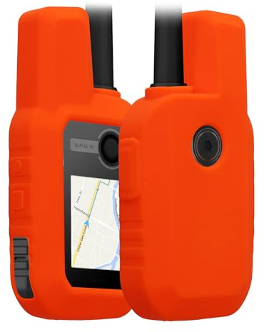 kwmobile Hülle für Garmin Alpha 10 Schutzhülle - Hülle für GPS Handgerät - Case in Orange