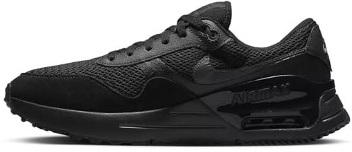 NIKE Air Max SYSTM Men's Trainers Sneakers Training Shoes DM9537 (Black/Black/Anthracite 004) UK6 (EU40)