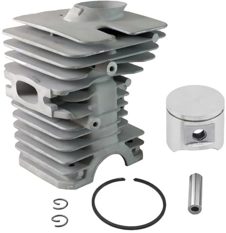 Hujago 503 62 55-02, 503 44 08-02, 506 01 06-07 42 mm Kit de reconstruction de cylindre pour tronçonneuse Husqvarna 40 45 49 49EPA