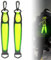 TaimeiMao 2 Stück LED Blinklicht Schulranzen, LED Blinklicht Reflektierende Anhänger, Kinder Sicherheitslicht, wasserdichte Sicherheit Licht Reflektor Anhänger für Schulranzen, Rucksack, Laufen