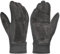 Harssidanzar Herren Winterhandschuhe warm Wolle Fleece gefüttert Wildleder Handschuhe SM045EU,Grau,Größe M