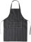 Ymxil Kochschürze für Männer Damen, Schwarze Streifen Küchenschürze mit Tasche Chef Aprons Wasserdicht ölbeständig für Männer Damen Küchen Metzger Grill Café Restaurant, 85x62cm