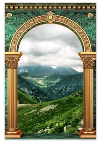 H1109M_WKPL1F Foto, Poster, Wandkunst, Dekoration, 40 x 60 cm, Hauptkamm in der Tatra