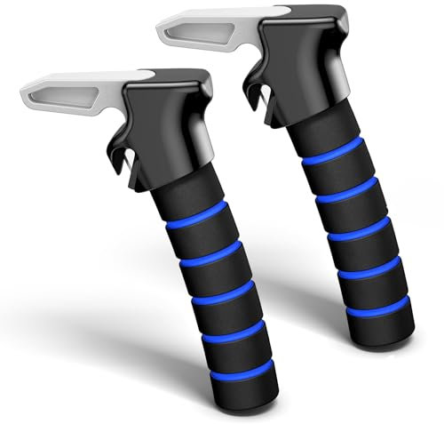 SYMYNELEC 2 Stück Ausstiegshilfe Auto für Senioren und Menschen mit Behinderung, Multifunktionaler Auto Griff zum Ein- und Aussteigen, Rutschfeste und Tragbare Einstiegshilfe, Belastbar bis 180 kg