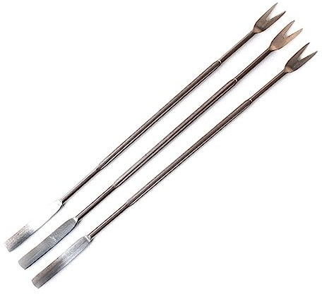 3 Stück Meeresfrüchte-Werkzeuge, Meeresfrüchte-Gabeln, Hummergabeln, Nuss-Gabeln, Edelstahl, Meeresfrüchte-Gabeln, Meeresfrüchte-Picker