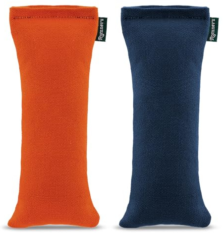 Romneys Welpen-Dummy, ca. 200g (Orange + Blau)