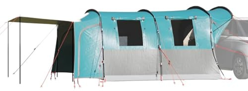 Autozelt 4 Personen, Blau, Wasserfest, 185T Polyester mit PU-Beschichtung, Campingzelt für Outdoor Abenteuer, PKW SUV Kombi