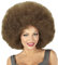 Widmann 04671 - Afroperücke, braun, Locken, Disco Fever, 60er / 70er Jahre, Mottoparty, Karneval