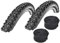 Set: 2 x Schwalbe Black Jack Reifen 24x1.90/47-507 + SCHL?UCHE Autoventil