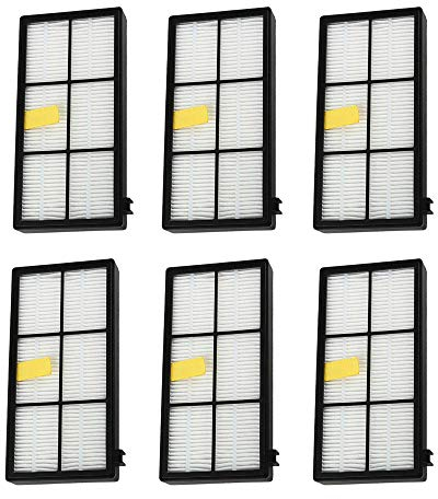 LICHIFIT Hepa Filter Ersatzteil Zubehör für iRobot Roomba 800 900 Series 870 880 980 Saugroboter