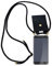 Cadorabo Handykette kompatibel mit Apple iPhone 5 5S SE 2016 Schutzhülle TPU Silikon Case Necklace Design Slim Kratzfest Kordel Band mit Etui Rundumschutz Case Hülle für iPhone 5 5S SE 2016 in Schwarz
