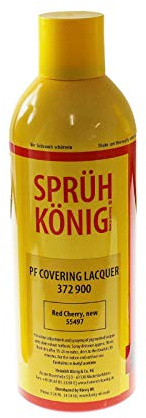 Truly PVC Supplies Cherry Konig Covering Lacquer Spray Paint