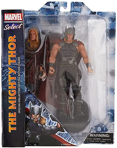 Diamond Select Toys-Marvel Select: Mighty Thor Figura de acción, Color (JUN201793)