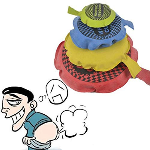 Coussin Peteur Farce et Attrape Autogonflant Farting Whoopee Cushion, Funny Blague Astuce Jouet Prank, Birthday Party Decoration