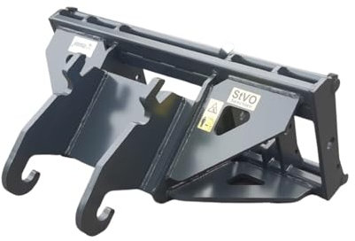 Joma-Tech Adapter von Bagger auf Euroaufnahme, Euroadapter Verachtert CW10 mechanische Verriegelung