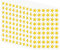 Hybsk 13 mm Folien-Stern-Metallic-Aufkleber, Belohnungstafeln, Stern-Gold-Siegel-Etiketten, 540 Stück (Gold)