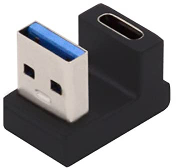 chenyang CY USB C auf USB Adapter,USB 3.1 Typ C Buchse auf USB 3.0 Typ A Stecker Daten OTG Netzteil U-Form abgewinkelt