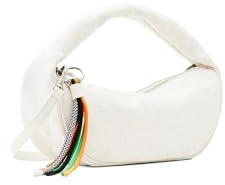 Desigual Summer Dandelion Bangor Hand Bag White